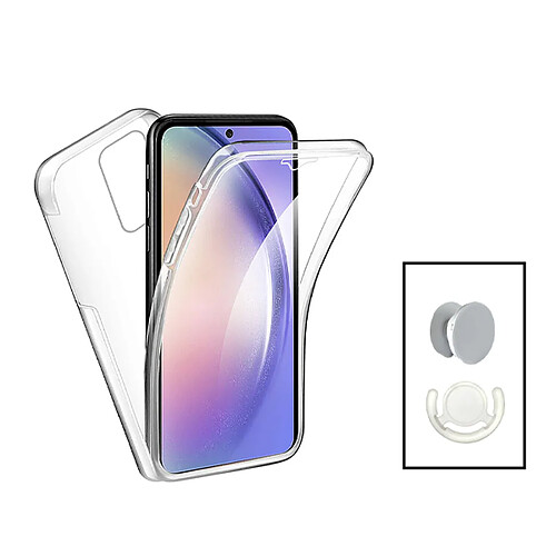 Phonecare Kit Oppo A77 - Transparent/Blanc