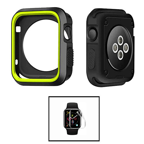 Phonecare Kit Protection Apple Watch Series 6 - Gris/Vert