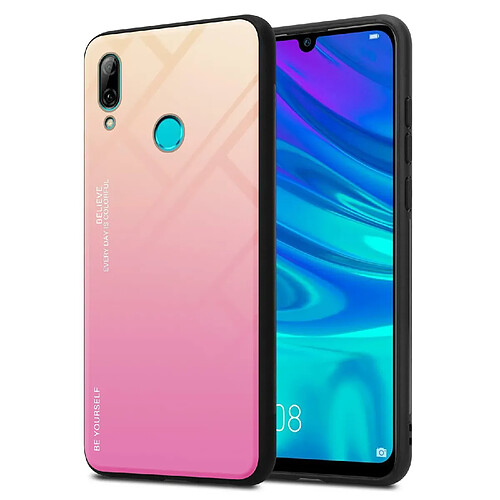 Cadorabo Coque pour Honor 10 LITE / Huawei P SMART 2019 - Jaune