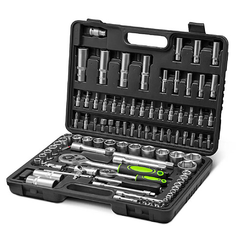 CONSTRUCTOR Coffre à douilles - 94 pièces