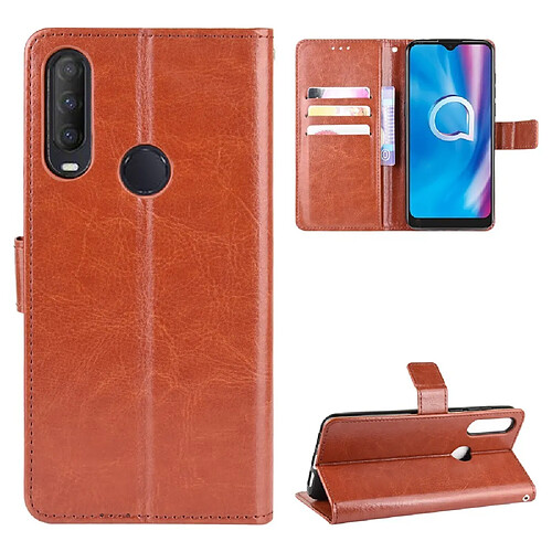 Étui Alcatel 1S ()/1V ()/3L () - Peau de cheval