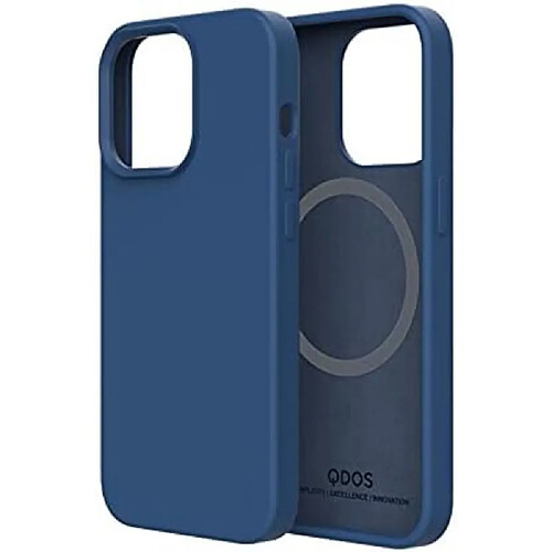 QDOS Touch Pure Snap iPhone 13 - Bleu Marine