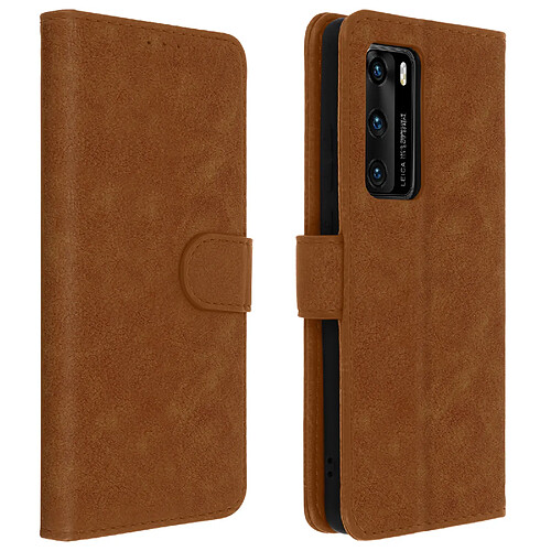Avizar Étui Huawei P40 - Marron