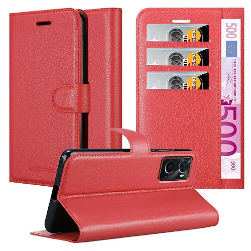 Cadorabo Coque Oppo A36/A76 - Rouge Cerise