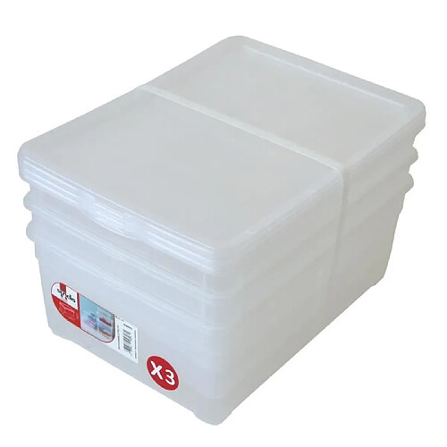 Sundis Boîtes de rangement pour chaussures - Transparent