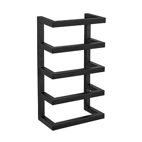 WENKO Porte-serviettes en acier inoxydable - Noir