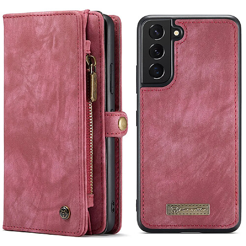 CASEME Étui Galaxy S22 5G - Rouge