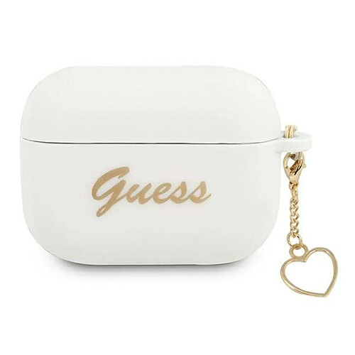 Guess maroquinerie Coque AirPods Pro - Blanc