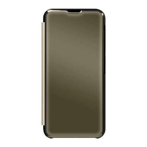 Avizar Étui Clear View pour Samsung Galaxy S23 - Doré