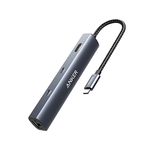 Anker 543 USB-C Hub 6-en-1 Gris