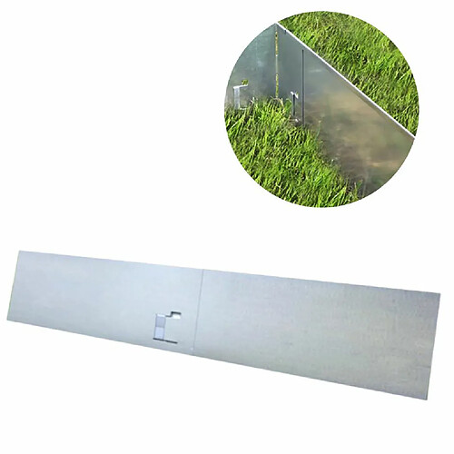 Green-split Bordure en métal - 13.5cm x 120cm