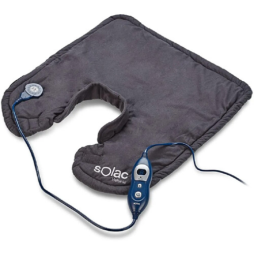 Solac Coussin Chauffant Nuque Bleu Noir