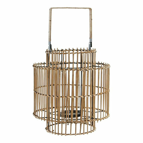 Bougeoir DKD Home Decor - Métal Bambou