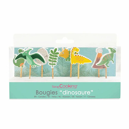 ScrapCooking Bougies Dinosaure