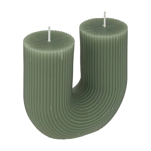 But Bougie U Demi Vert 12 cm