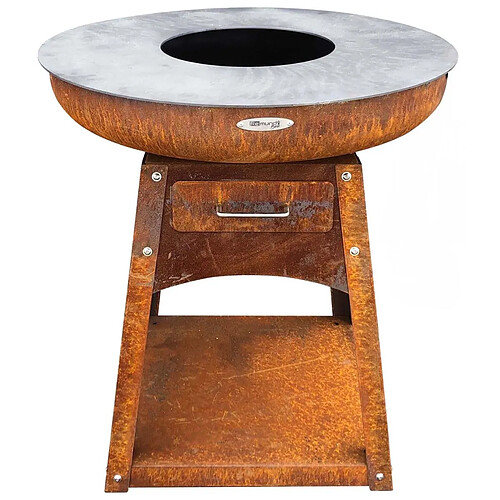 Remundi Brasero barbecue de jardin - Rouille