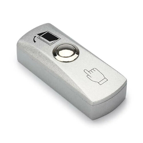 Générique Bouton Poussoir de Sortie de Porte Alliage Zinc