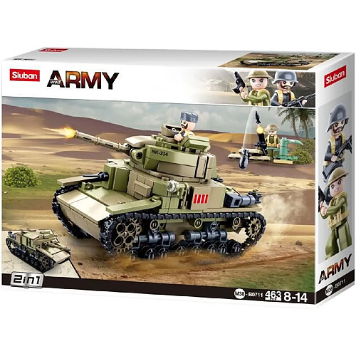 Sluban Tank italien 2 en 1