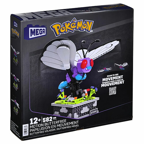 Mattel Pokémon Butterfree - Multicouleur