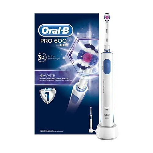 Oral-B PRO 600 3D - Blanc