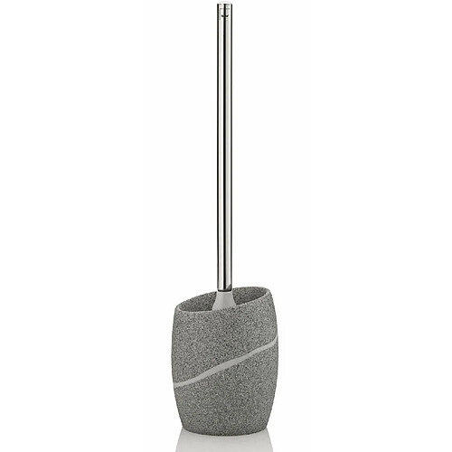 Kela Talus Porte-brosse WC - Gris pierre
