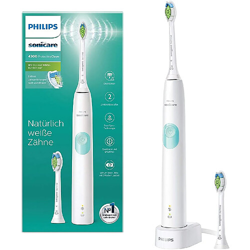 Philips ProtectiveClean 4300 - Blanc bleu