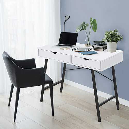 Le quai des affaires bureau Boston - Blanc