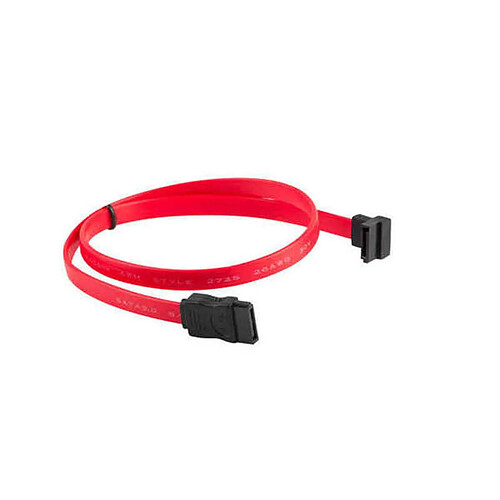 Lanberg Câble SATA III - 0,5m - Rouge