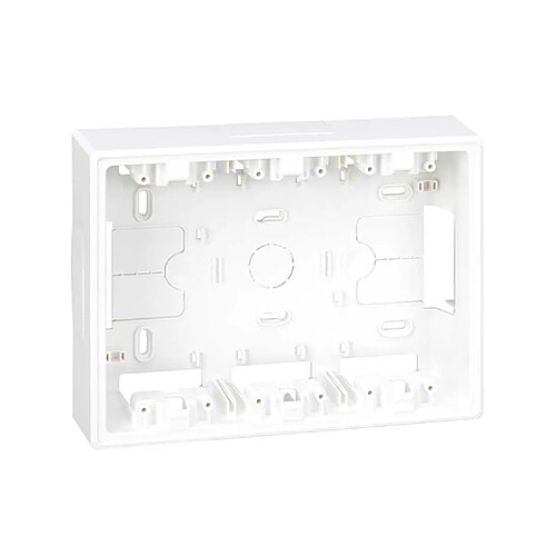 Ledkia Boîtier en saillie 3 éléments Simon 500 Cima