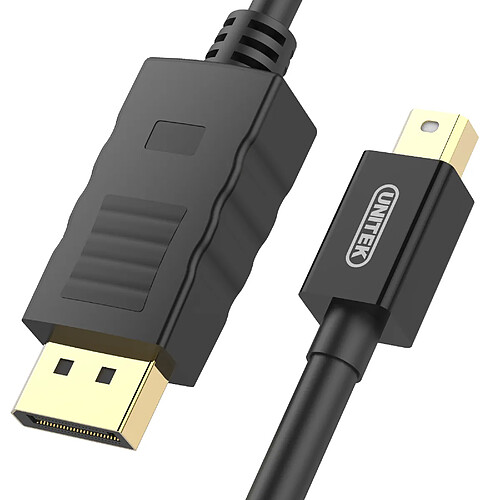Unitek DisplayPort Mini - 2 m - Noir