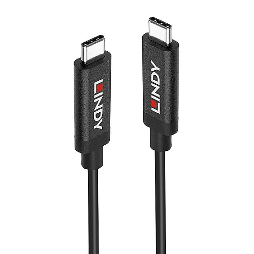 Lindy 43308 Câble USB-C 5 m Noir