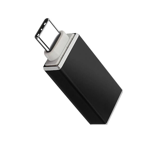 Avizar Adaptateur OTG USB Femelle vers USB-C Mâle - Noir