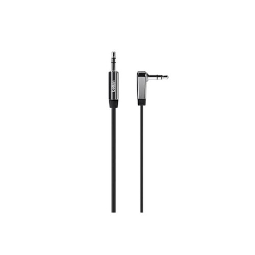 Belkin Câble Jack 3.5mm Plat - 0,9 m - Noir