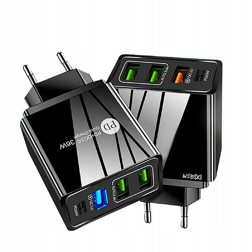 GUPBOO Adaptateur de prise USB Cube