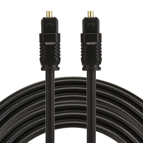 Wewoo Câble audio optique EMK - 5 m - Multicolore