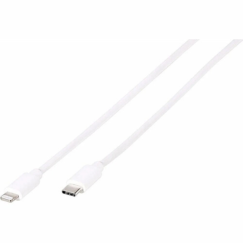 Vivanco LIGHTNVVUSBC12W 1,2 m Blanc
