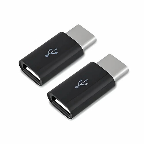 Visiodirect Adaptateurs Micro USB vers USB C