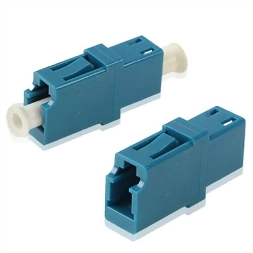 Wewoo Adaptateur fibre optique LC-LC Simplex monomode - Bleu