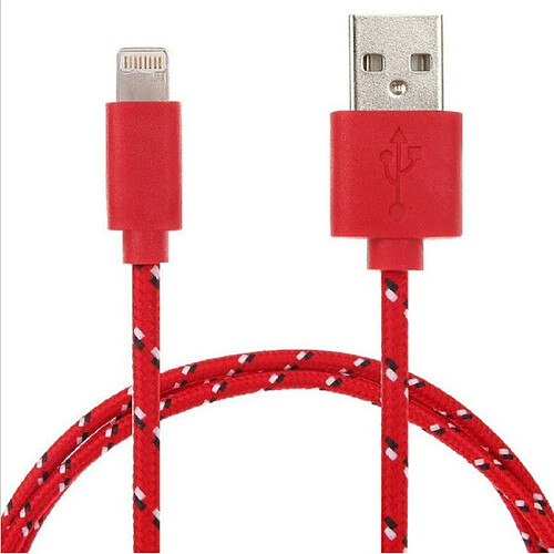 Shot Câble Lightning de recharge en nylon - 1 m