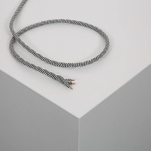 Ledkia Câble Électrique Textile Tressé