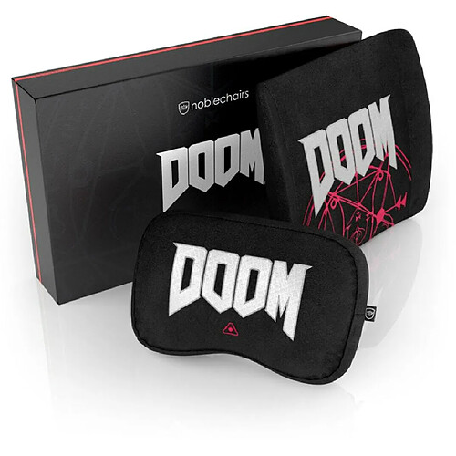 Noblechairs Coussins Mémoire - Édition Doom