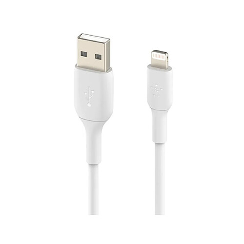 Belkin USB A - Lightning - 1 m - Blanc