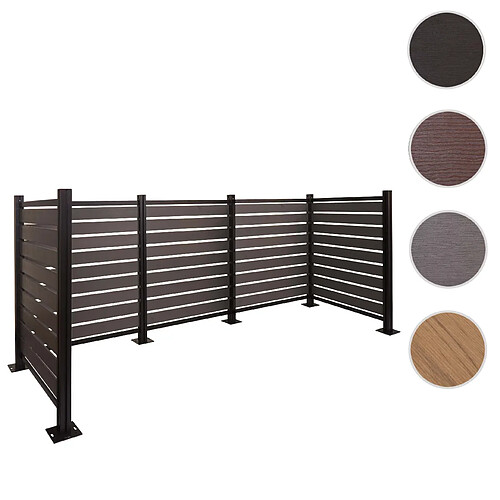 Mendler Cache-poubelles 3x1,1x1,3 m