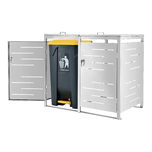 En.Casa en_casa Cache Poubelle Extérieur Fahrenwalde