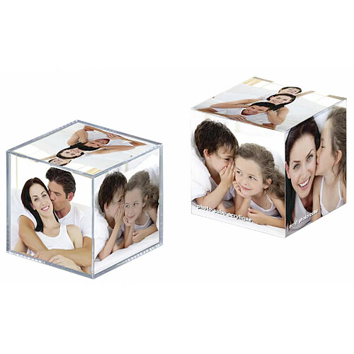 Ac-Deco Cube Photos Acrylique Walther - Transparent