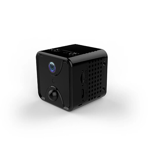 Chrono Mini Caméra Espion 4K WiFi - Noir