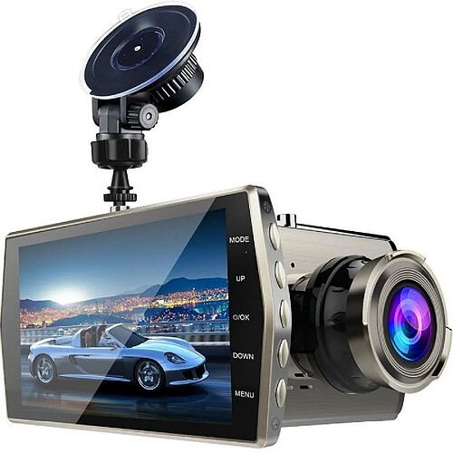 Yonis Dashcam Full HD 1080p 4 pouces + SD 4Go