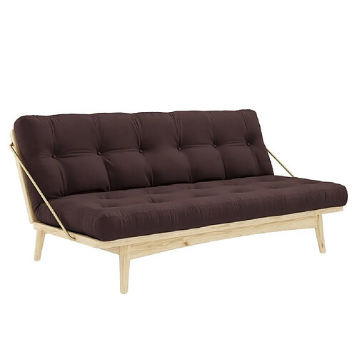 Inside 75 Banquette futon Folk - Marron