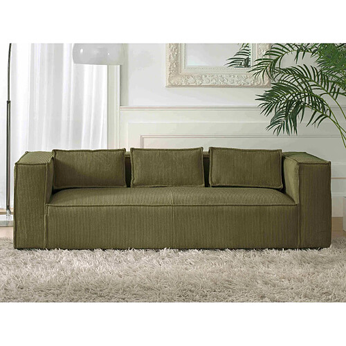 Lisa design canapé droit Stella - Vert