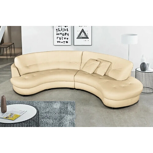 Venesetti Bretini canapé droit - Beige